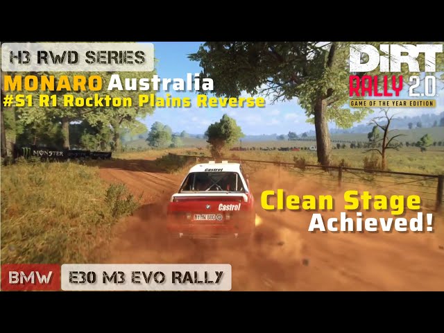 DiRT Rally 2.0 - Australia - H3 RWD SERIES - S1 R1 Rockton Plains Reverse @wrc