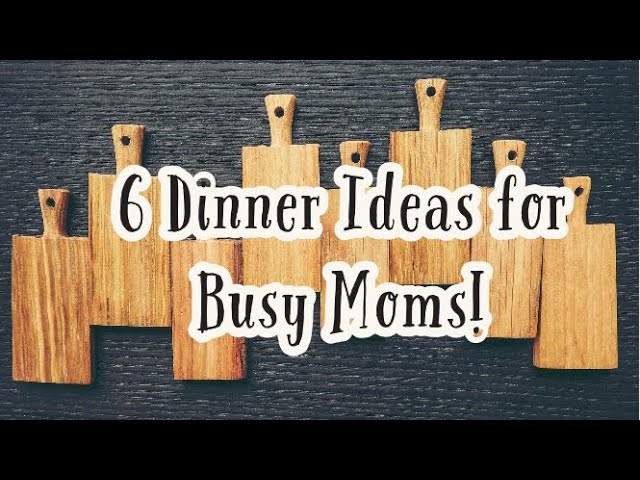 Dinner Ideas for Busy Moms |Cook With Me| What's for Dinner?