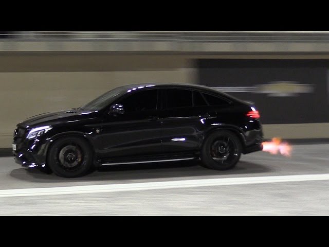 Mercedes-AMG GLE63s RS800 PP Performance - BIG FLAMES & 1/4 Mile Drag!