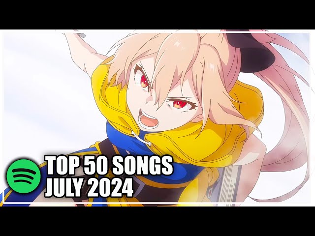 My Top 50 Songs of July 2024 (Spotify)