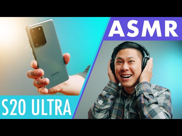 ASMR | Samsung GALAXY S20 ULTRA Tech Unboxing - This is Tech Today ASMR Tech Unboxing