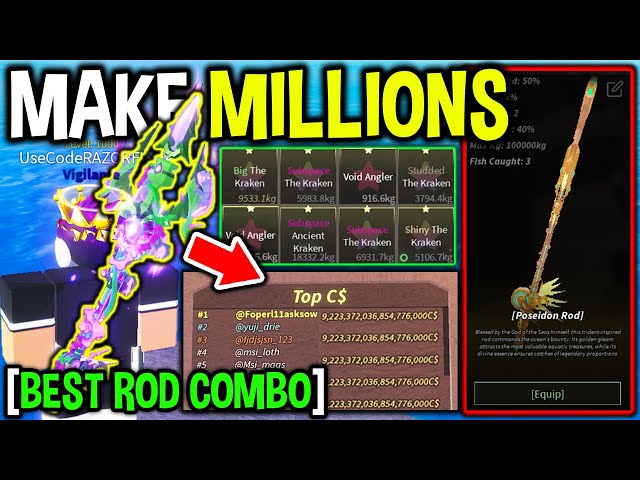 USE THIS CRAZY MONEY METHOD NOW To Make MILLIONS in Roblox Fisch..