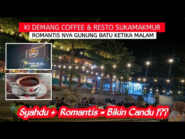 Ki Demang Coffee & Resto Gunung Batu Sukamakmur  // Wisata Ngopi Nomer 1 di Bogor