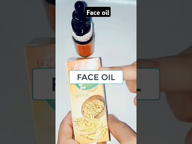 Face oil for wrinkles and pigmentation #viralvideo #skincare #wrinkles #faceoils