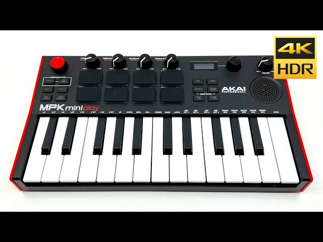 AKAI MPK mini play MK3 🎹 Mini Controller Keyboard with Speakers 🔊 Unboxing