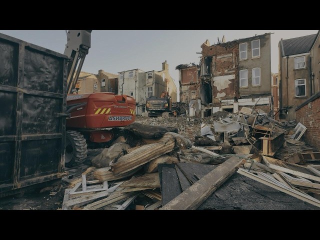 Sewage in Blackpool Sea? Then why is it so brown!" & Update on Fire Struck hotel latest!