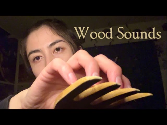 Fast and Aggressive WOOD sounds! ASMR