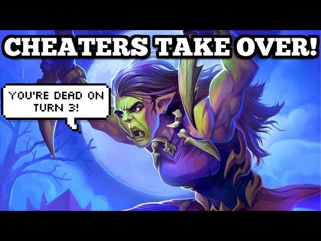 Cheaters have invaded Hearthstone!