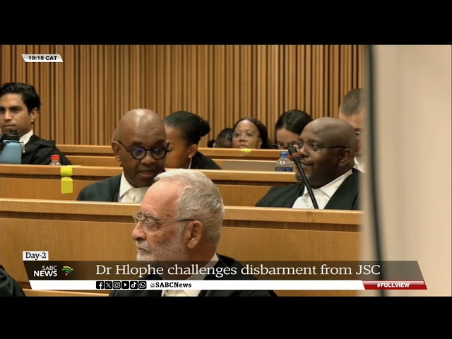 Day-2 | Dr Hlophe challenges disbarment from JSC