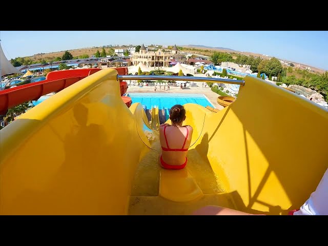 Lightning WaterSlide at Nessebar AquaPark, Bulgaria