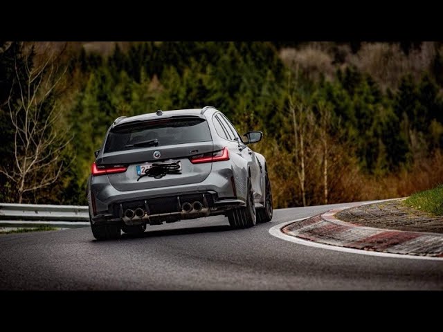 BMW M3 touring Nurburgring 31-03-24