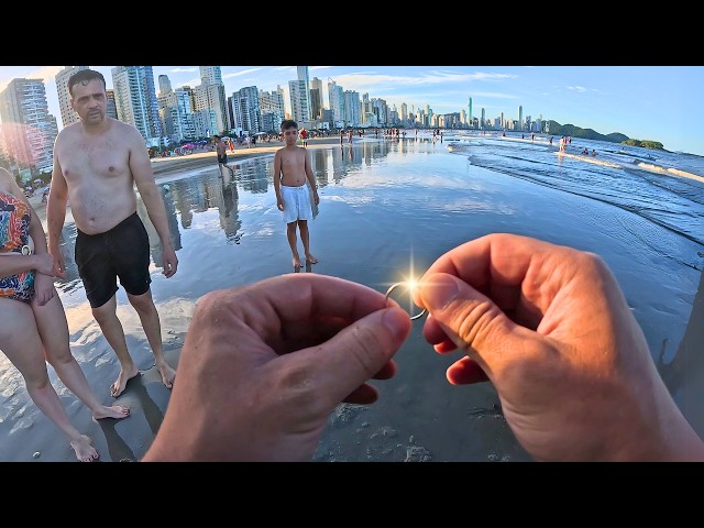 I even found a cell phone on the beach with a metal detector!!