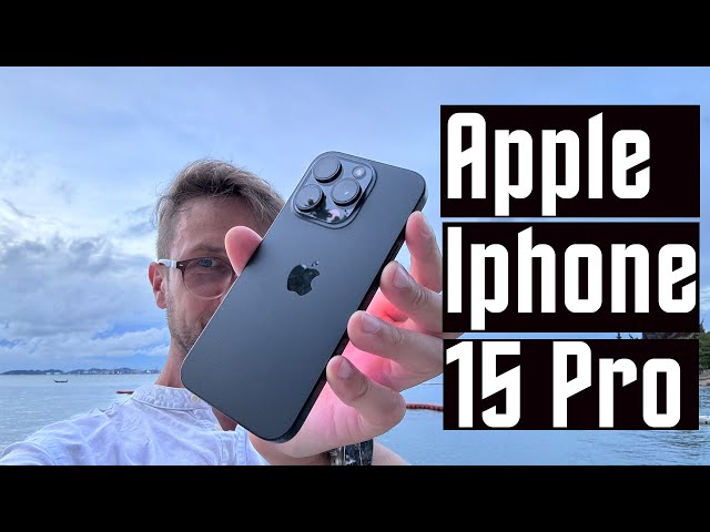 QUICK REVIEW🔥Apple iPhone 15 Pro SMARTPHONE BEST IN THE LINE