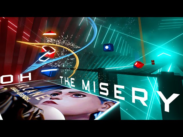 OH THE MISERY - Arcane | Beat Saber VR 8k