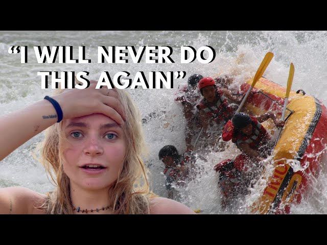 Riverrafting in the Nile - Scariest Thing We Have EVER Done!