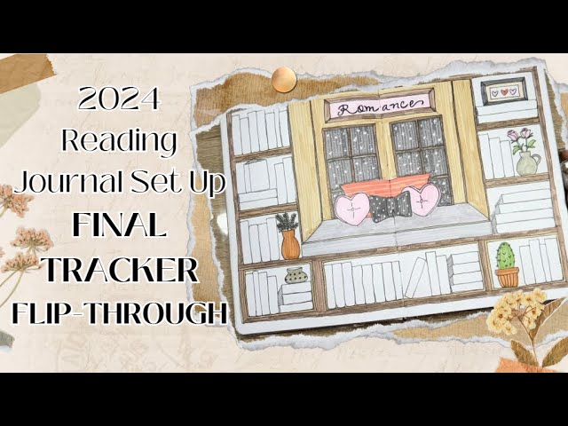 Final 2024 Reading Journal Set Up Flip Through