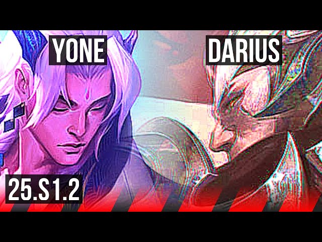 YONE vs DARIUS (TOP) | KR Diamond | 25.S1.2