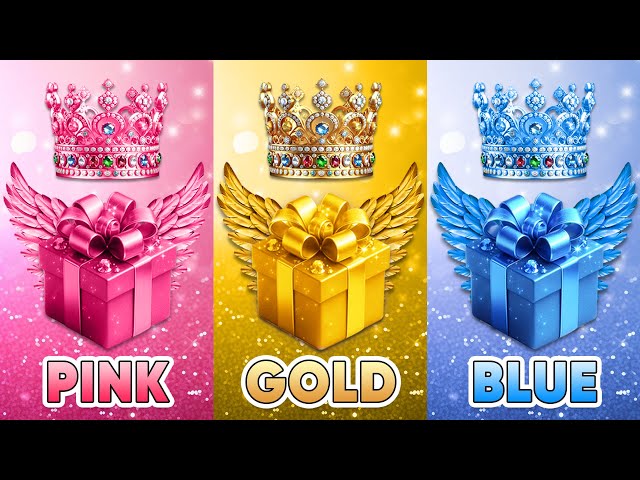 Pink, Gold or Blue 💗⭐💙 Choose Your Gift...! How Lucky Are You? 😱 Quiz Shiba