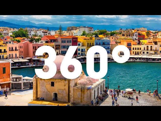 Visit Europe | 360-degree visit of Chania, Crete (Greece)