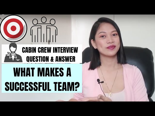 WHAT DO YOU THINK MAKES A SUCCESSFUL CABIN CREW TEAM? | CABIN CREW INTERVIEW Tutorial by Misskaykriz