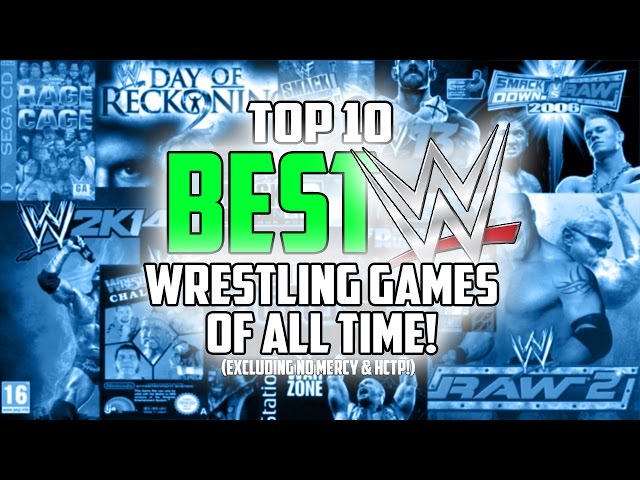 Top 10 BEST WWE Wrestling Games of All Time! (NO HCTP or No Mercy!)