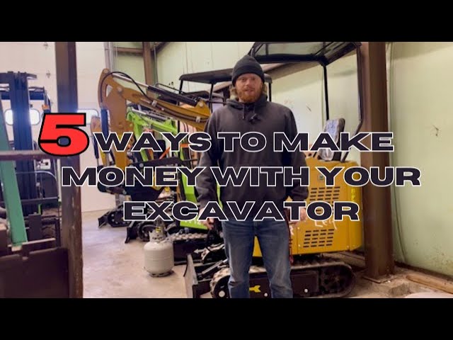 5 QUICK Ways To Make Money With A Mini Excavator