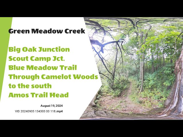 Big Oak Junction to Amos Trail Head