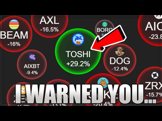 🚨 MASSIVE $TOSHI PUMP! I WARNED YOU!!! 🚨