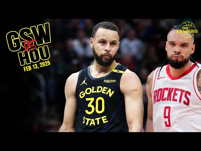 Golden State Warriors Full Team Highlights vs Rockets | Feb 13, 2025 | FreeDawkins