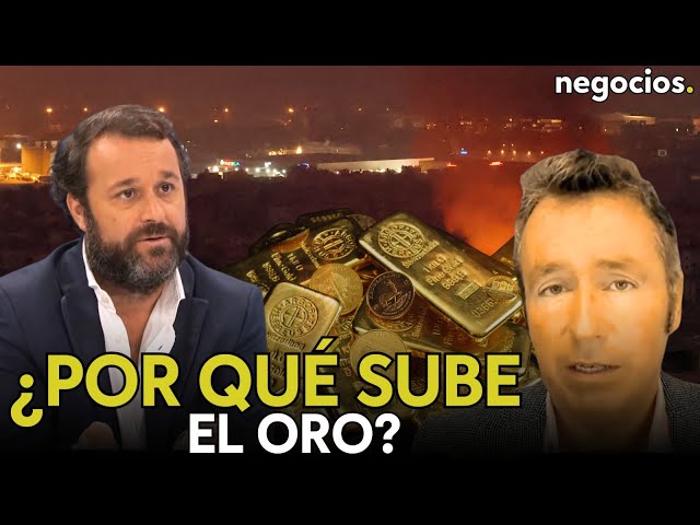 "El oro sube porque llevan al mundo a un entorno de guerra que se financia con el dólar". Iturralde