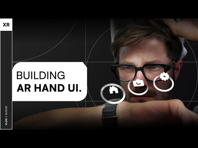 ✋ Designing AR Hand UI: Process and Deepdive!