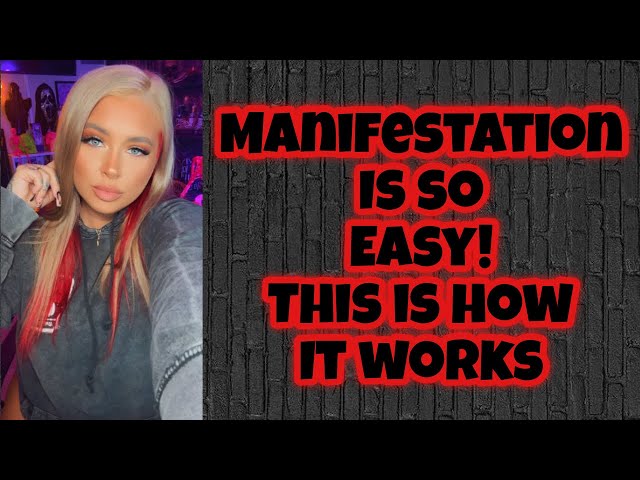 Manifesting is EASY! This is how manifestation works. You’re going to be SHOCKED how simple it is