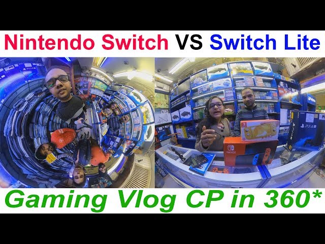 Nintendo Switch VS Switch Lite - Full Comparison in Hindi | Gaming Vlog CP in 360* | #Namokar