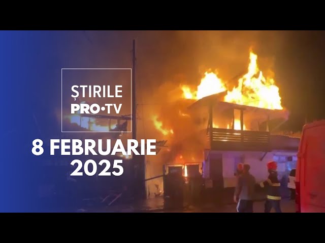 Știrile PRO TV - 8 Februarie 2025