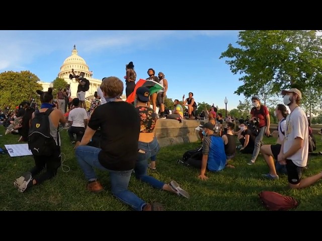 Black Lives Matter 360 Protest