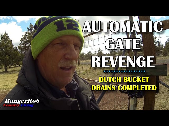 Automatic Electric Gate Revenge, Drainage For Dutch Buckets Complete