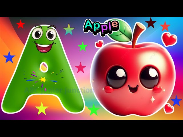 ABC Phonics Song / ABC Kid's Song / Kiddos Study Zone / A for Apple /ABC lyrics song /Tiny Tots /ABC