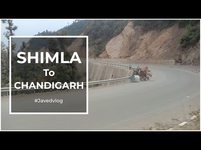 Shimla to Chandigarh vlog | #Javedvlog #vlog2023 #vlog #travel