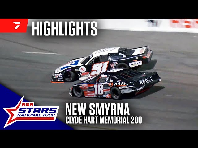 Clyde Hart Memorial 200 | ASA STARS National Tour at New Smyrna Speedway 2/11/25 | Highlights