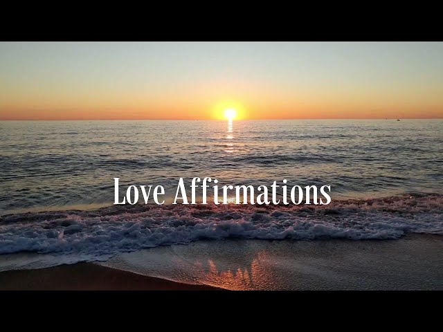 🌊✨ Ocean Waves & Piano | Healing Affirmations for Self-Love & Abundance | 528Hz 💙🎶