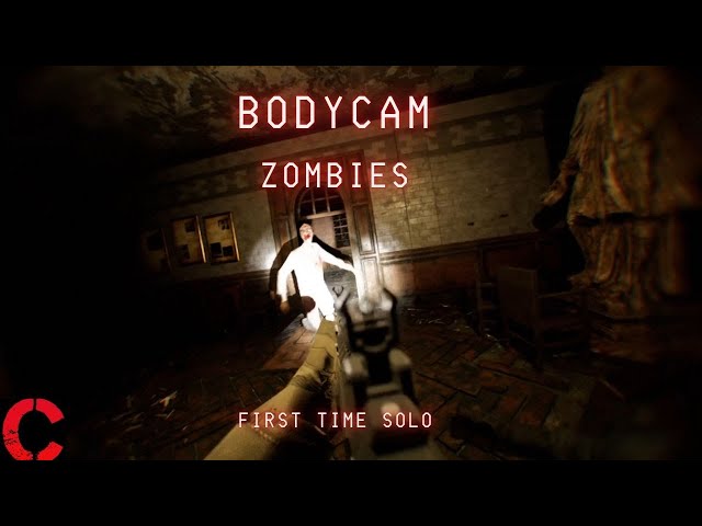 THE MOST IMMERSIVE ZOMBIE SHOOTER YOU'VE SEEN - SOLO FIRST ATTEMPT - BODYCAM ZOMBIES