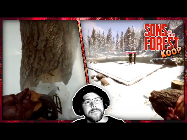 Sons of the Forest 🐦 010: PLÖTZLICH im eisigen Niemandsland! Die SUCHE nach einer BASE Location!