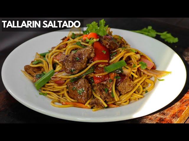 Así preparo mi Tallarin Saltado Peruano en un Toque | Cocina Fácil