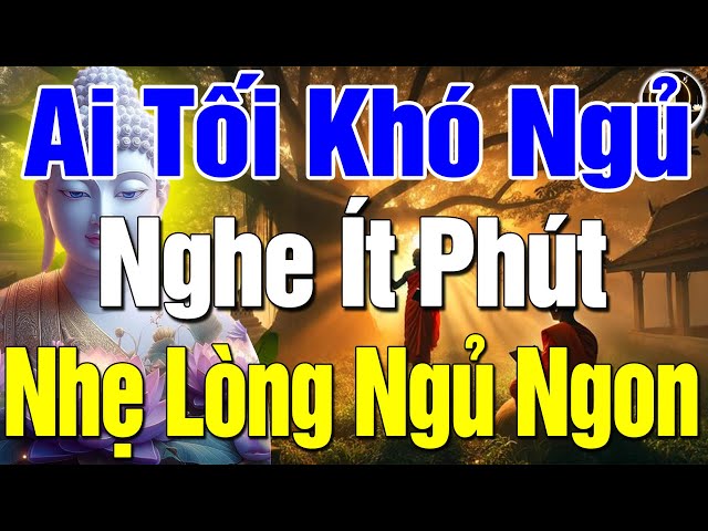 Ai Tối Khó Ngủ, Nghe bài Giảng Này Để NHẸ LÒNG HẾT LO LẮNG NGỦ NGON GIẤC Tiêu Tan Phiền Muộn Khổ Đau