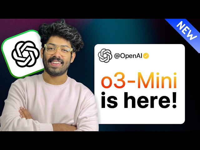 ChatGPT o3 Mini Launched & It's FREE - OpenAI's Answer To China's DeepSeek R1?