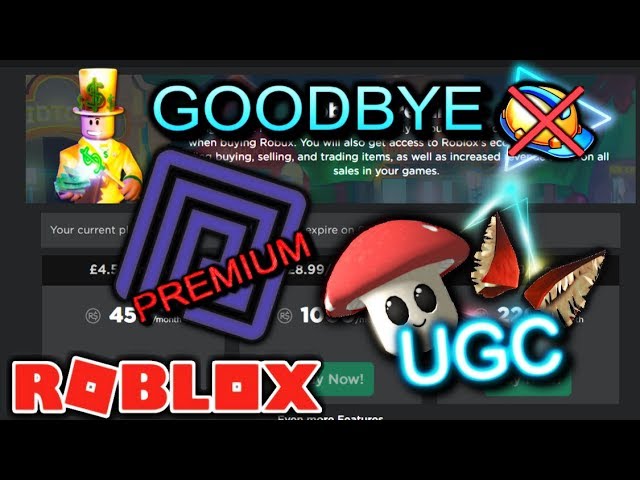 BC REPLACED WITH ROBLOX PREMIUM! UGC RELEASED! Goodbye Builders Club...