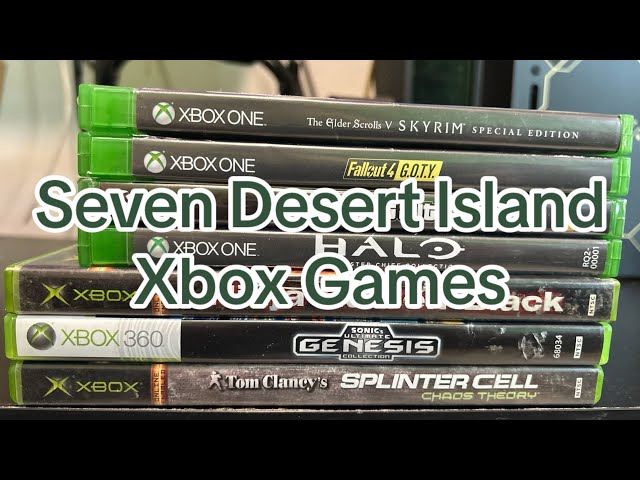 Seven Desert Island Xbox Games