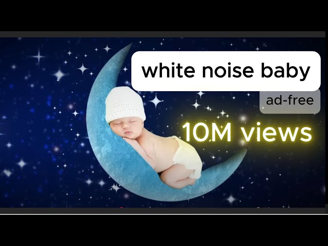 White Noise Baby and Piano - Relaxing Sleeping Music #baby #babysleepmusic #babysleepmusicwhitenoise