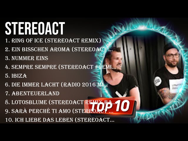 The best of  Stereoact full album 2024 ~ Top Artists To Listen 2024