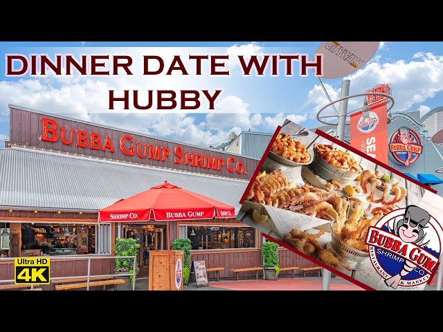 Dinner Date with Hubby at Bubba Gump Shrimps || Miami || Florida || Vlog 9